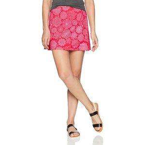 Floral Pink Mini Skirt